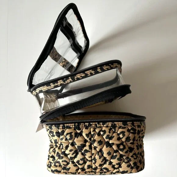 Lug Whoosh Clearview Cosmetic Case Spotted Leopard - Picture 5 of 12